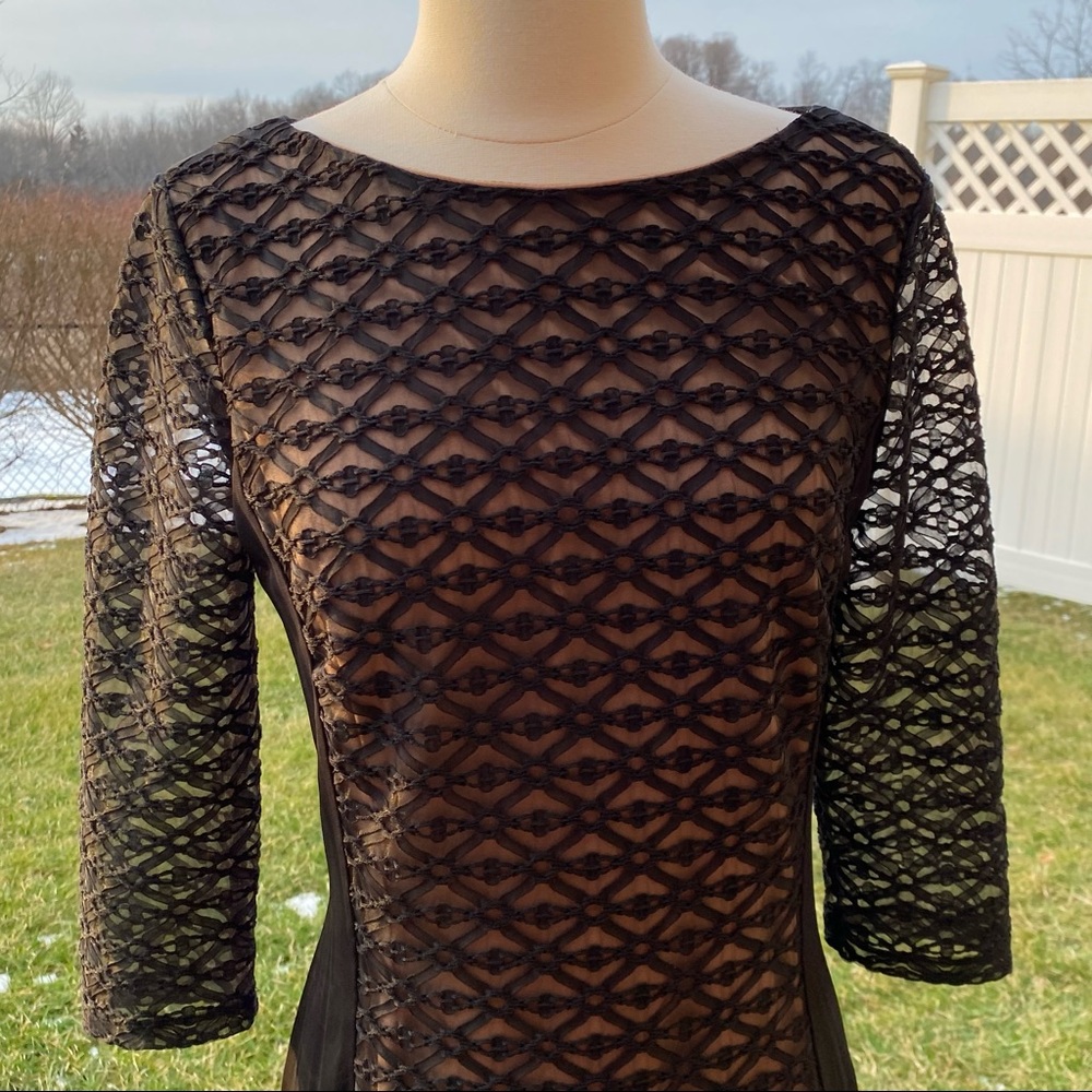 Anne Klein Black Lace Dress - Picture 5 of 14